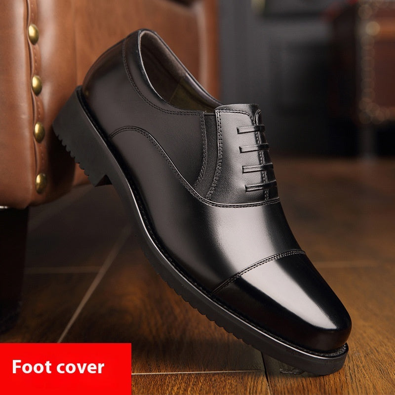 Business Formal Wear Three Section Leather Shoes for Office Global swanky 1