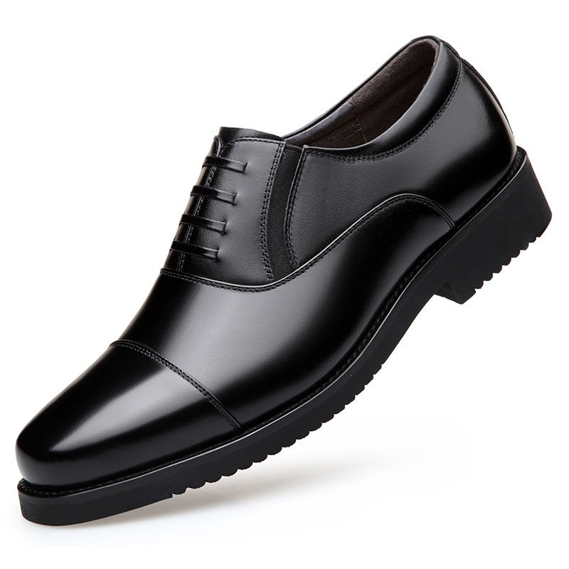 Business Formal Wear Three Section Leather Shoes for Office Global swanky 2