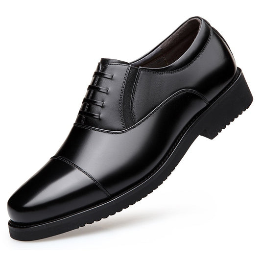 Business Formal Wear Three Section Leather Shoes for Office Global swanky 2