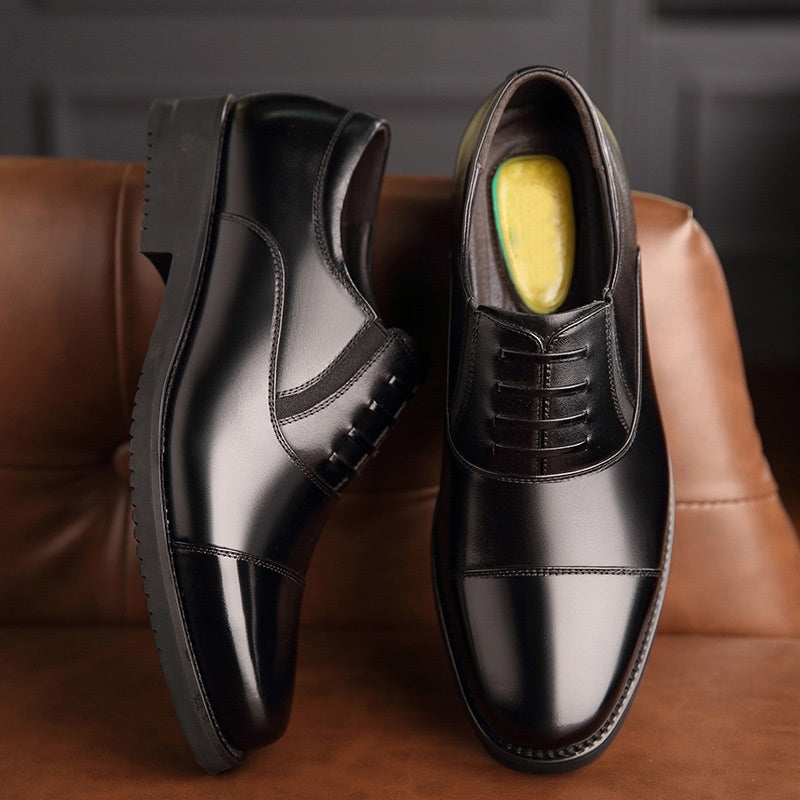 Business Formal Wear Three Section Leather Shoes for Office Global swanky 4