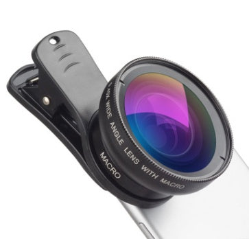 Buy 0.45x Wide Angle & 12.5x Macro Lens Kit for Mobile Cameras Globalswanky 01