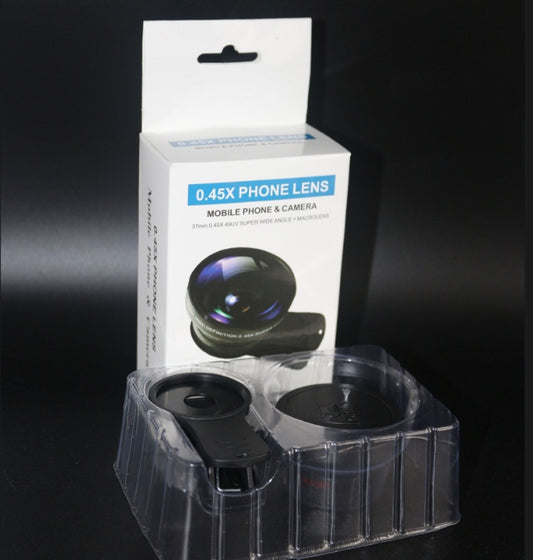 Buy 0.45x Wide Angle & 12.5x Macro Lens Kit for Mobile Cameras Globalswanky 02