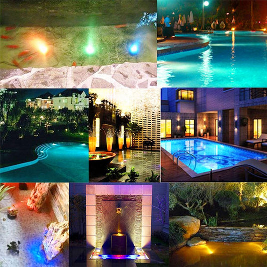 Buy 13 LED Submersible Light – Suction Cup & RF Remote Control globalswanky 04