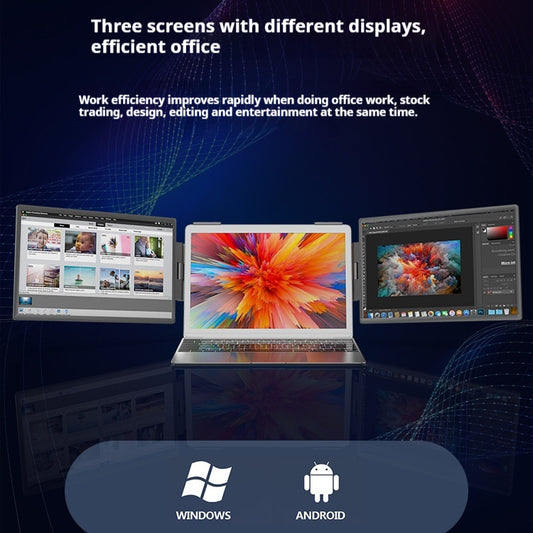 Buy 14 Inch Portable Monitor with Full HD IPS Display for Office Use global swanky 1 