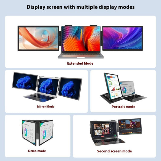 Buy 14 Inch Portable Monitor with Full HD IPS Display for Office Use global swanky 3