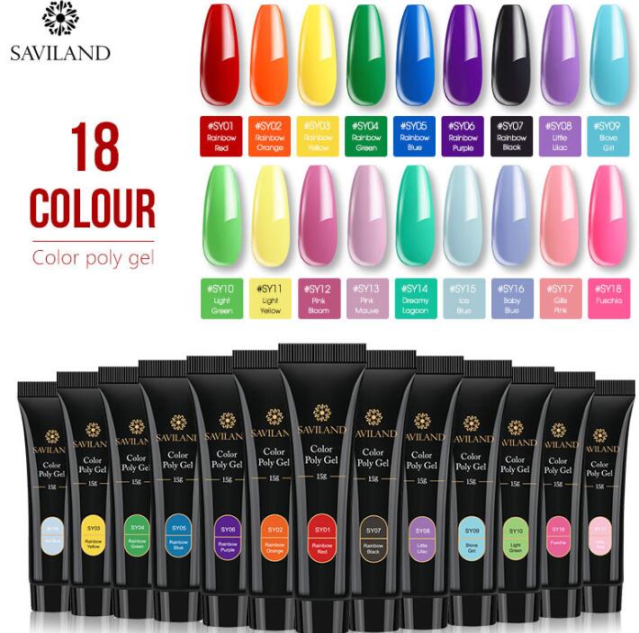 Buy 15g Colored Crystal Nail Extension Glue Durable and Strong globalswanky 01