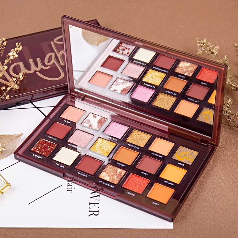 Buy 18-Color Lazy Matte Eye Shadow Palette - Bold & Beautiful global swanky 1