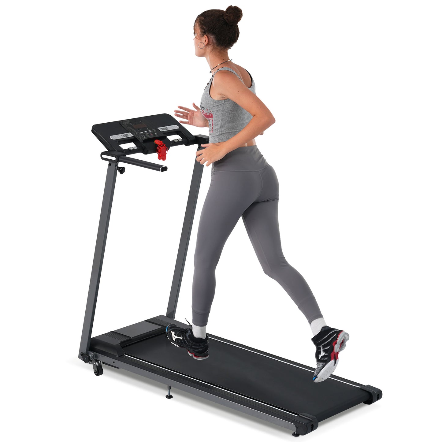 Buy 2.5HP Folding Walking Pad Treadmill with Incline Home Use global swanky 1