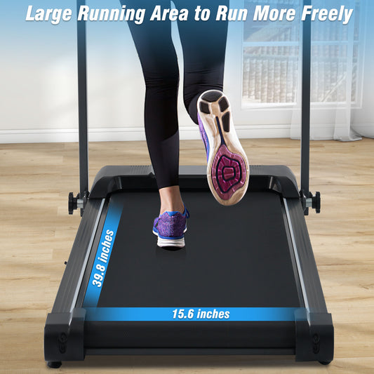 Buy 2.5HP Folding Walking Pad Treadmill with Incline Home Use global swanky 2