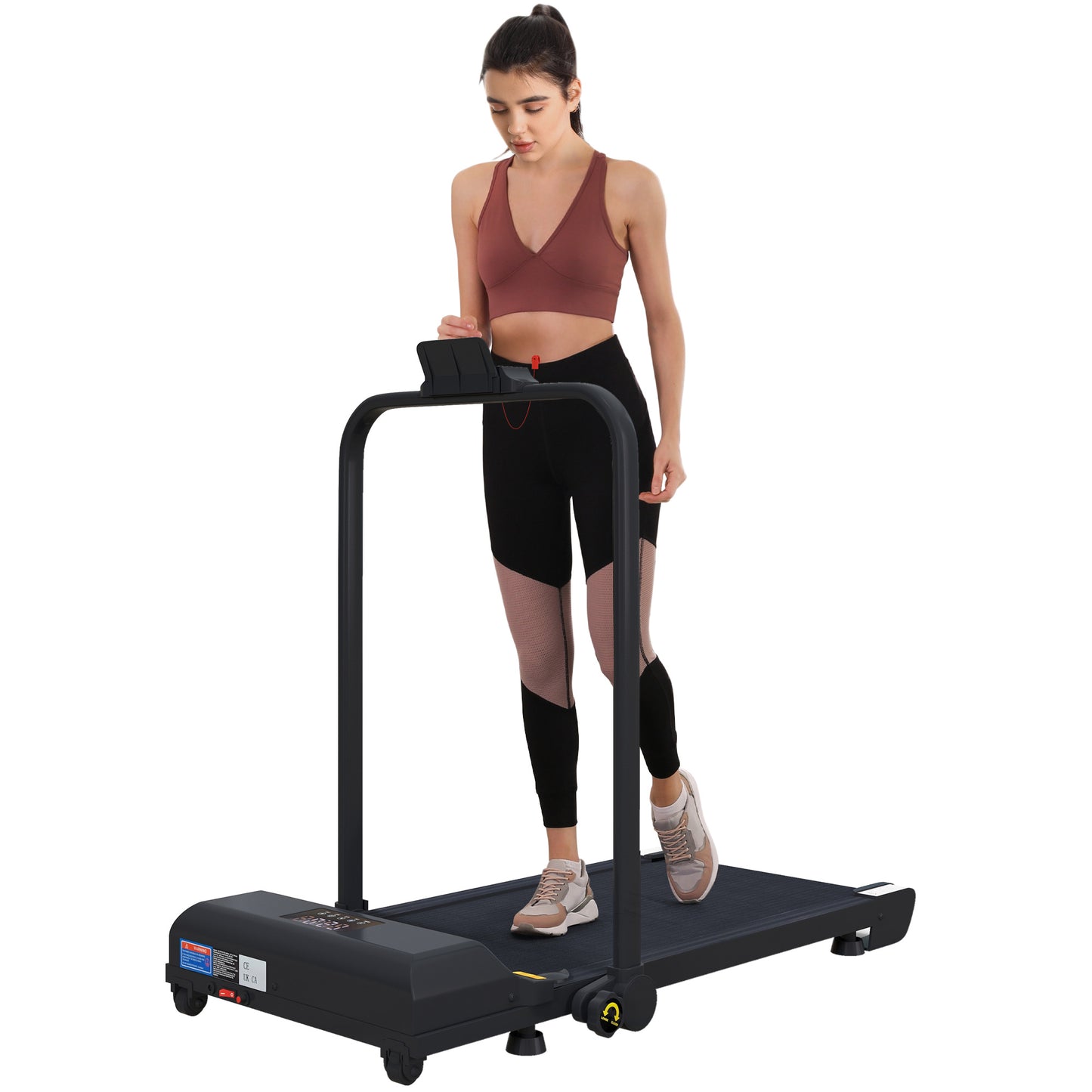 Buy 2.5HP Walking Pad Treadmill Folding Under Desk Remote Use global swanky 1