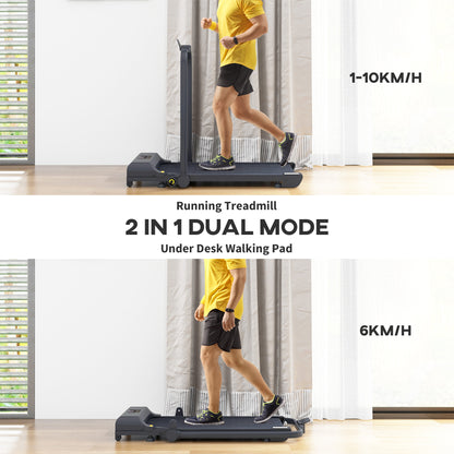 Buy 2.5HP Walking Pad Treadmill Folding Under Desk Remote Use global swanky 2