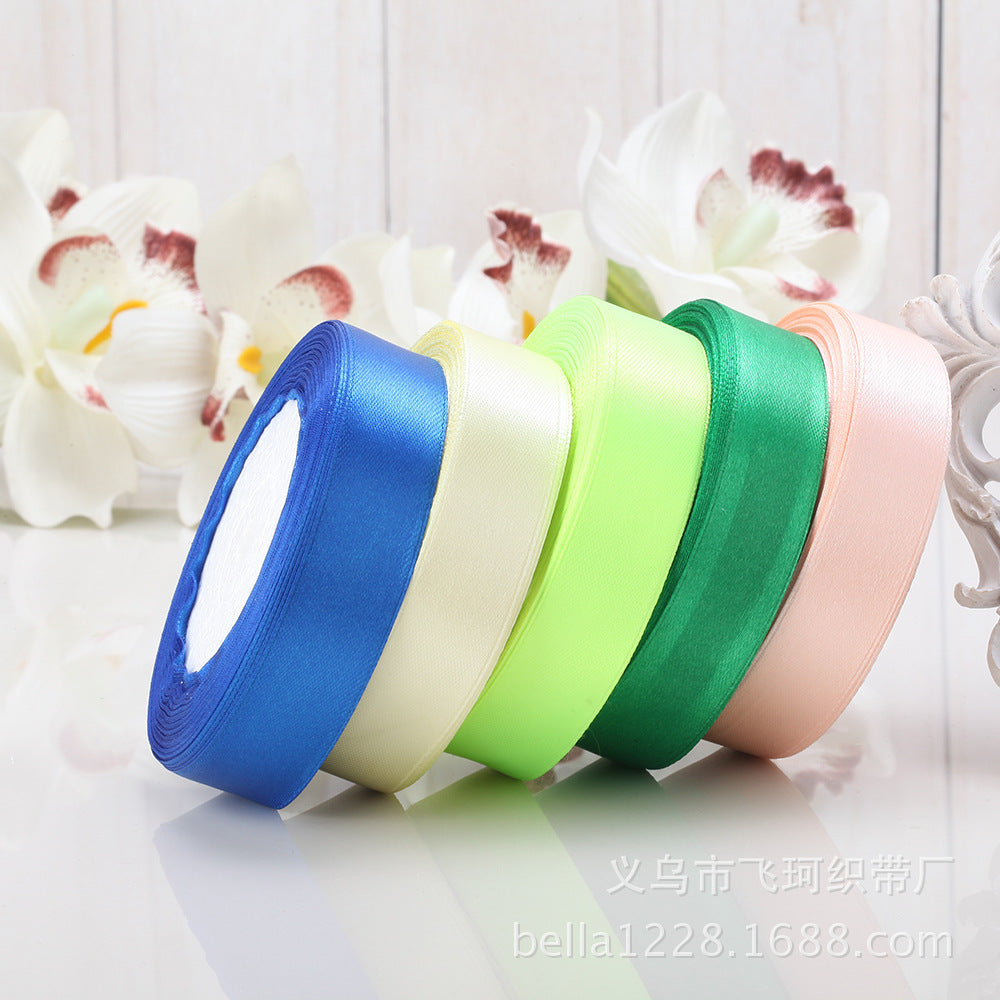 Buy 2.5cm Single-Sided Polyester Ribbon Webbing Craft Ribbon global swanky 3