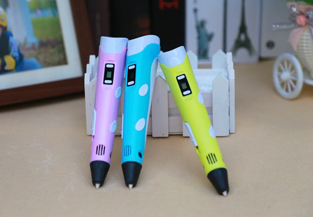 Buy 3D Print Pen Two Generation Graffiti Painting Toy for Kids global swanky 2