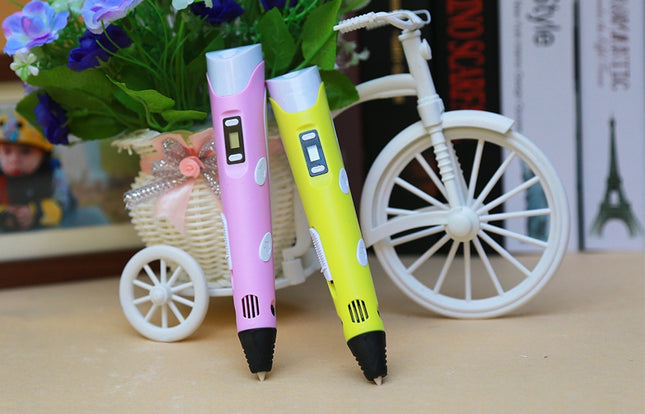 Buy 3D Print Pen Two Generation Graffiti Painting Toy for Kids global swanky 3