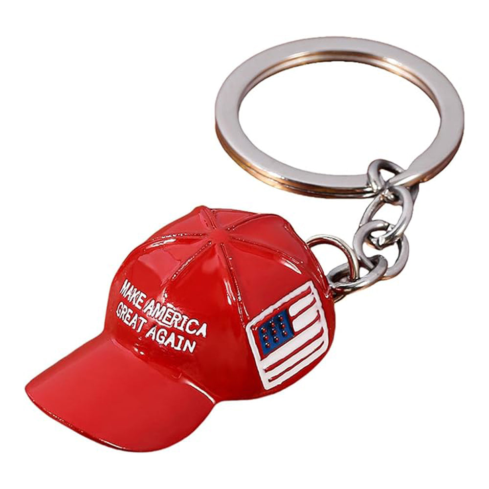 Buy 6PCS Trump Redcap Keychain Pendant Hanging Ornament Set Pro global swanky 3