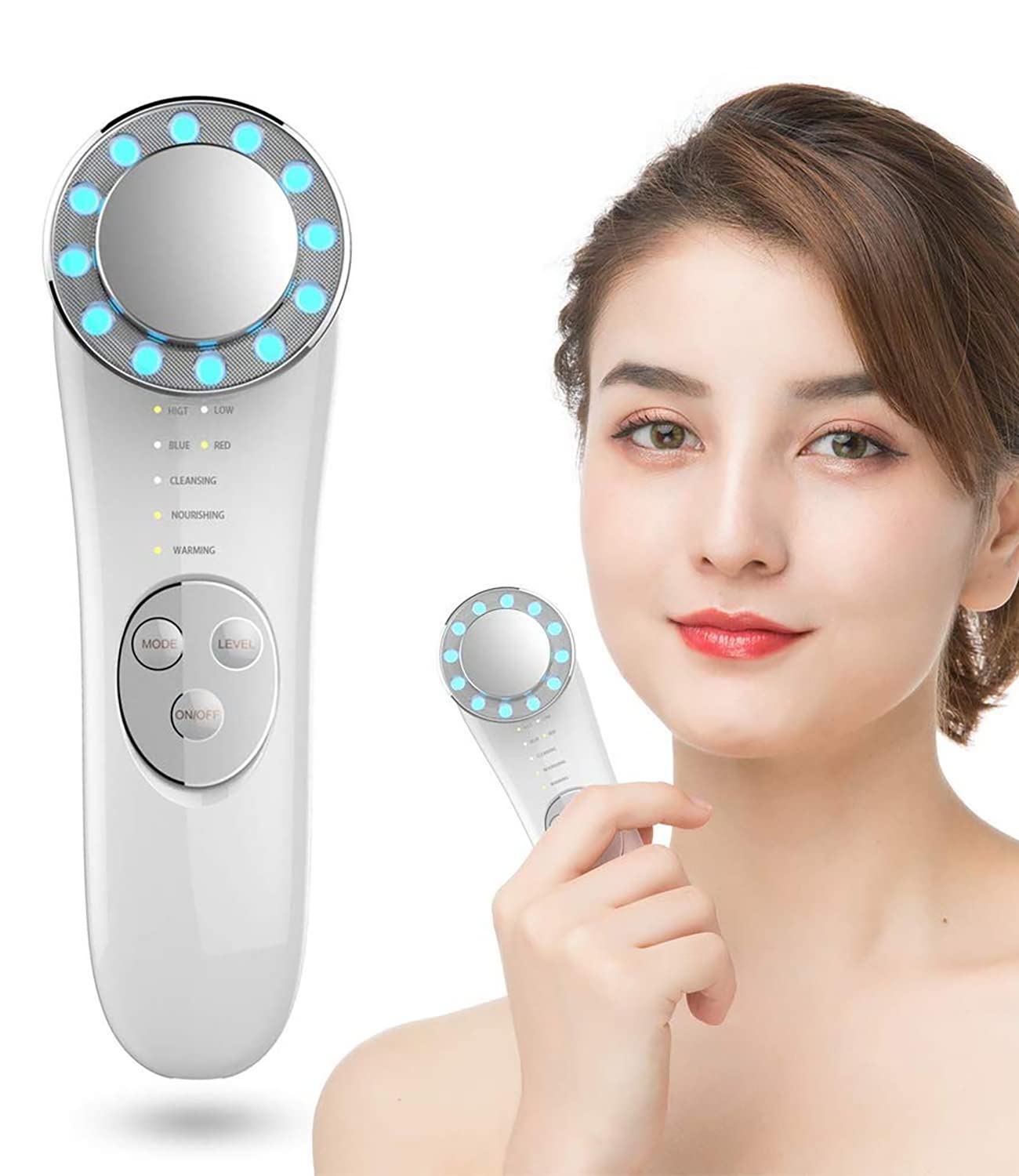 Buy 7 In 1 Facial Massager Face Lifting Machine Skin Care Device global swanky 1