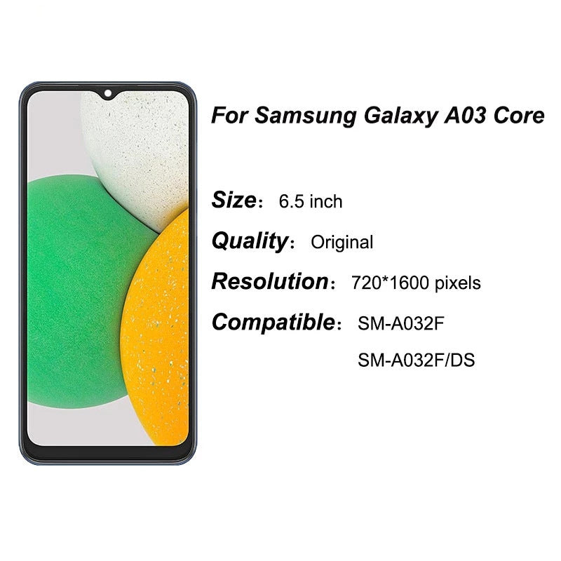 Buy A03 Core Screen Assembly With Framed Inner Outer LCD Online
global swanky 2