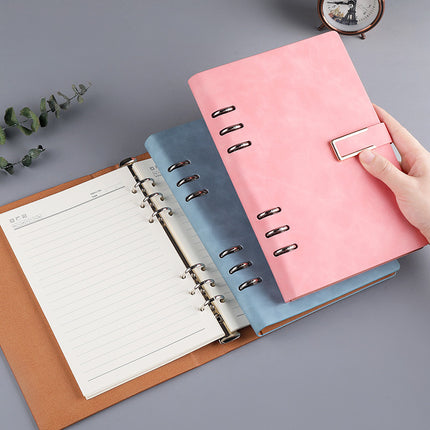 Buy A5 Loose Leaf Notebook Removable Notepad for Office Meetings global swanky 2