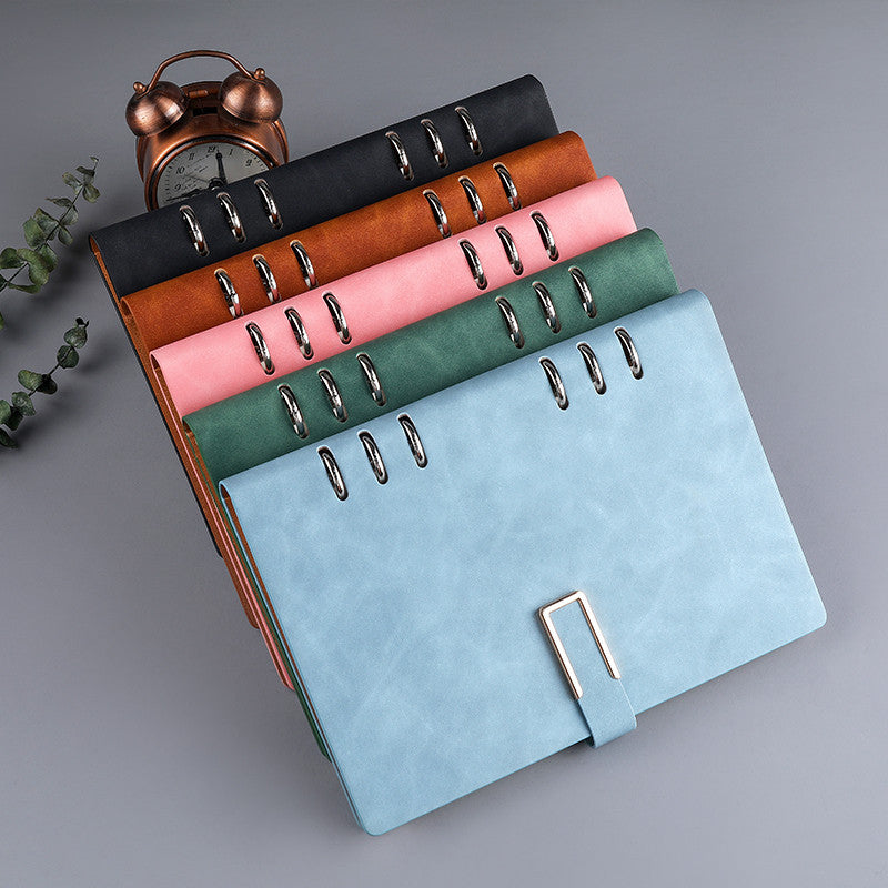 Buy A5 Loose Leaf Notebook Removable Notepad for Office Meetings global swanky 3