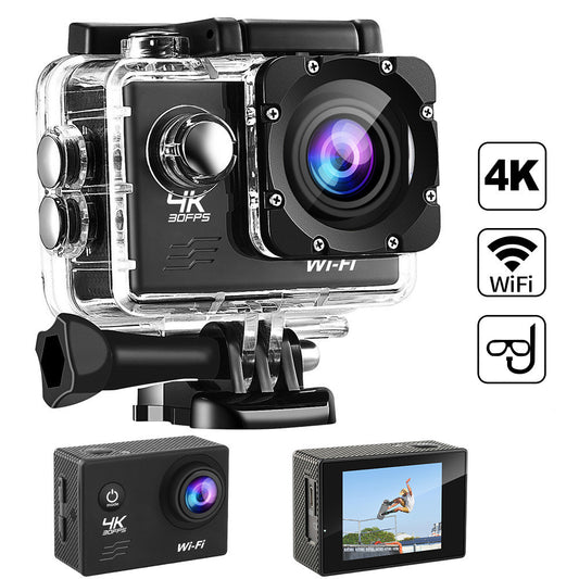 Buy Action Camera 4K 30FPS Waterproof Sports, Diving Adventure global swanky 3