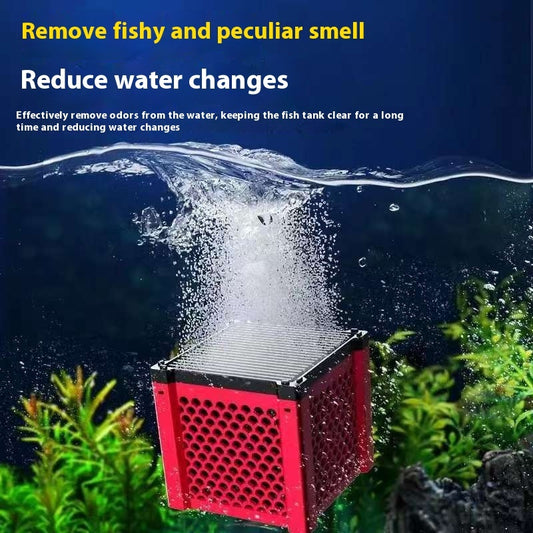 Buy Activated Carbon Honeycomb Cube for Aquarium Water Cleaning globalswanky 03