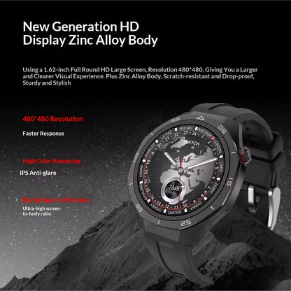 Buy Aviation-Grade Aluminum Alloy Smartwatch with Calling global swanky 1