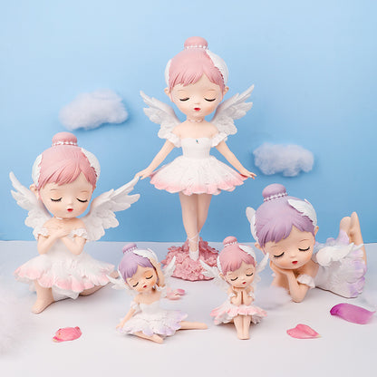 Buy Ballerina Girl Cake Decoration Elegant Home Decor Piece global swanky 1