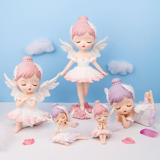 Buy Ballerina Girl Cake Decoration Elegant Home Decor Piece global swanky 1
