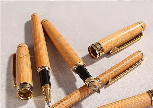 Buy Bamboo Pen – Hard Neutral Pen for Writing and Lettering globalswanky 02