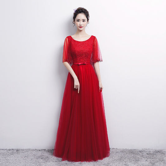 Buy Banquet Evening Dress Female Spring Chorus Performance Gown
global-swanky 2