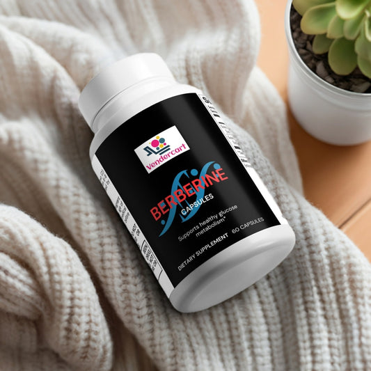 Buy Berberine Supplement for Blood Sugar Support and Heart Health global swanky 3