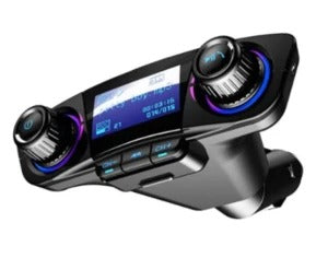 Buy Bluetooth FM Transmitter for Cars with Dual USB Charging global swanky 4