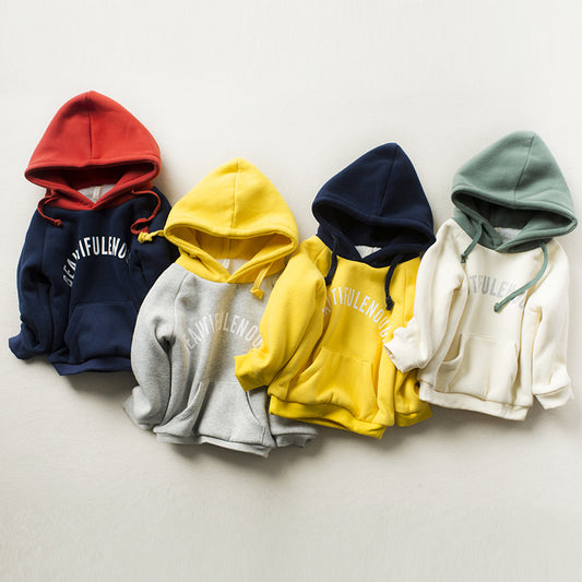 Buy Boys Thick Hooded Sweatshirt Warm Winter Hoodie for Kids
global swanky 1