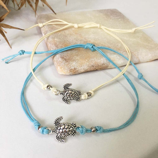 Buy Braided Rope Turtle Pendant Anklet Fashion Jewelry for Women global swanky 2