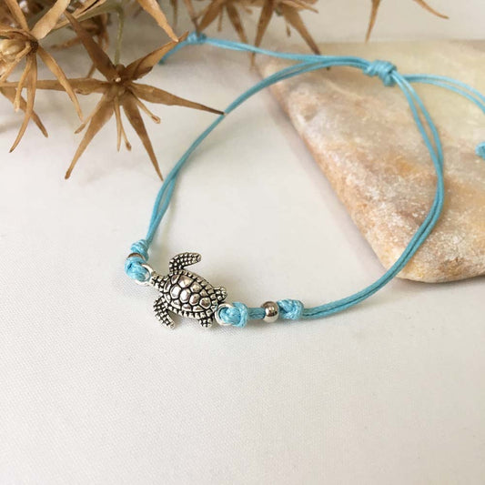 Buy Braided Rope Turtle Pendant Anklet Fashion Jewelry for Women global swanky 3