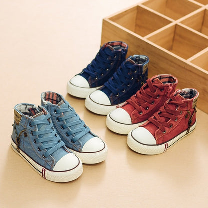 Buy Breathable Denim Sneakers Kids Casual Shoes Boys Girls Sport global swanky 1