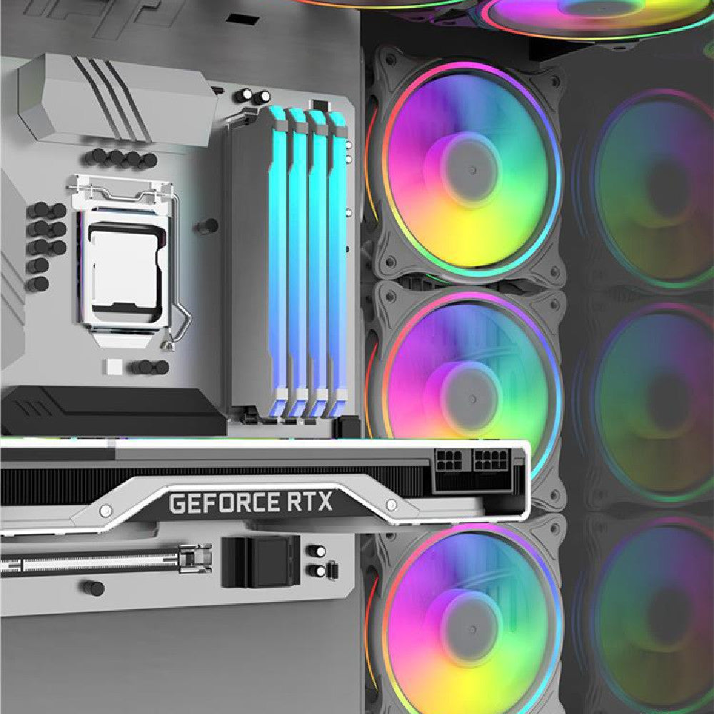 Buy CF-120 Fine Aperture Computer Case Fan for PC Cooling global swanky 1 