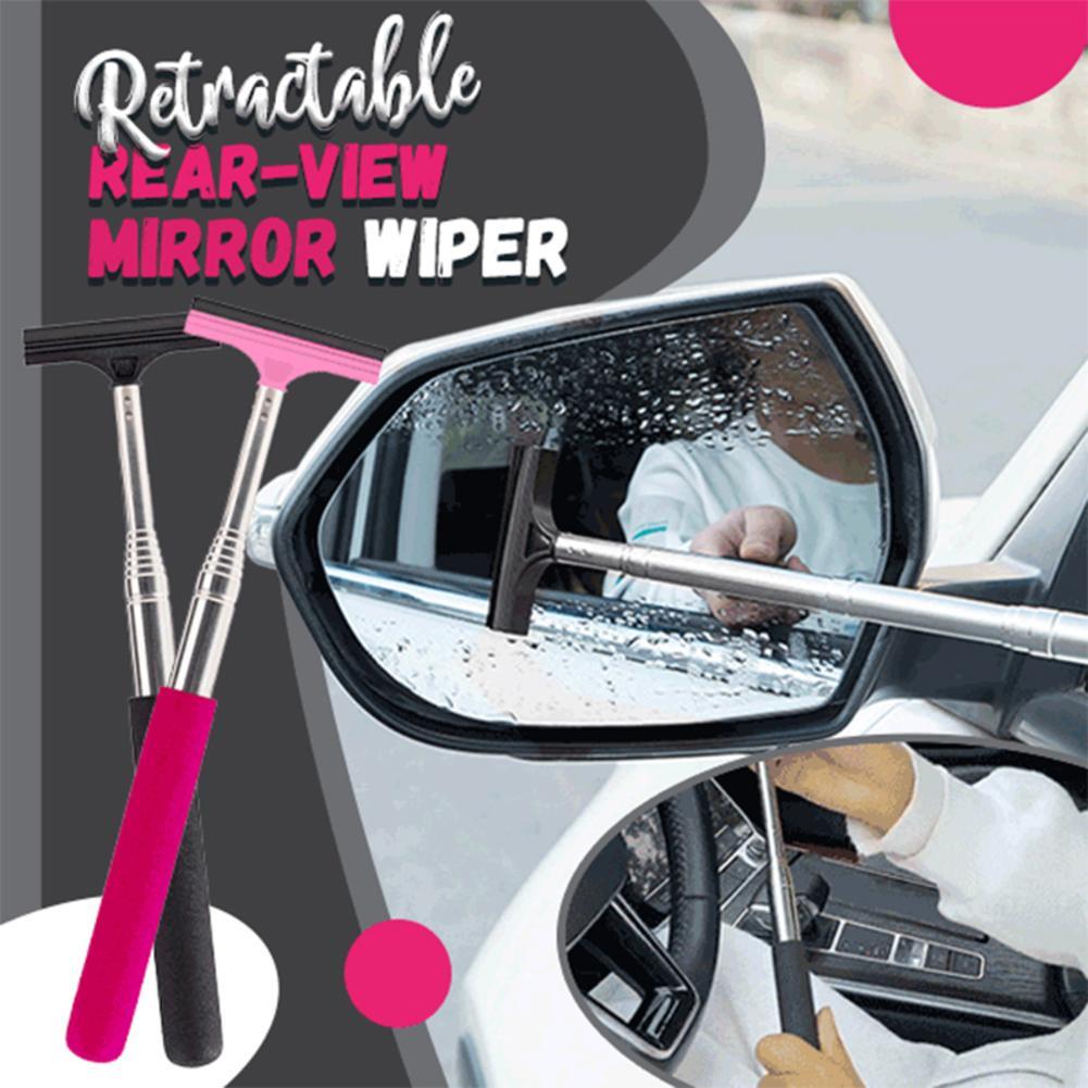 Buy Car Rearview Mirror Wiper Rain Cleaning Tool Portable Global swanky 1