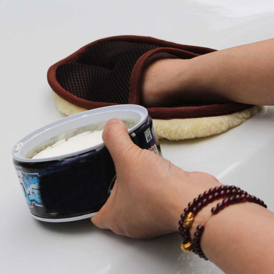 Buy Car Wash Glove with Microfiber & Sponge for Gentle Cleaning global swanky 2
