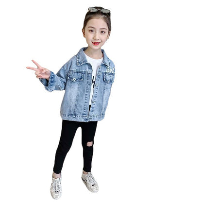 Buy Cartoon Denim Jacket Clothes for Children Fun & Stylish Tops global swanky 2