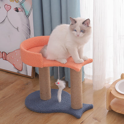 Buy Cat Climbing Frame Cat Tree Nest One Tongtian Column for Cats global swanky 1