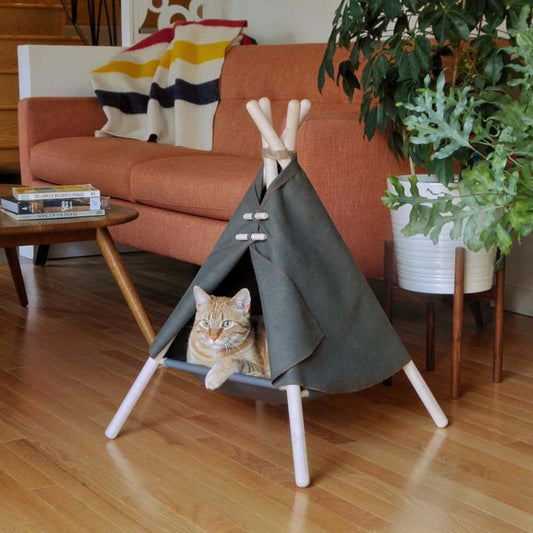 Buy Cat Tent Bed Frame – Comfortable Pet Bed for Cats & Dogs global swanky 2