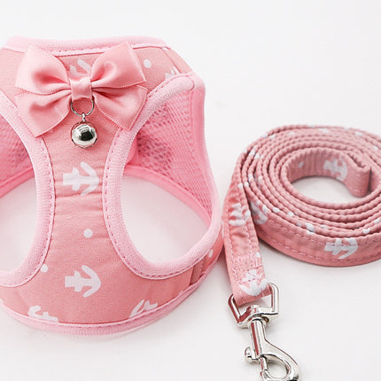 Buy Cat Traction Rope Set Chest Harness Collar Dog Leash Combo global swanky 1