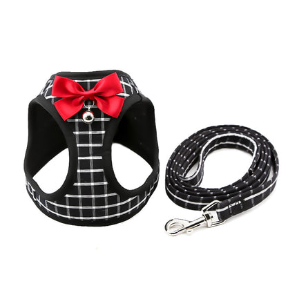 Buy Cat Traction Rope Set Chest Harness Collar Dog Leash Combo global swanky 2
