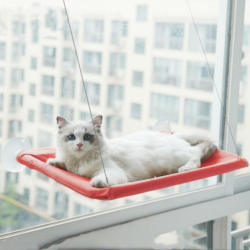 Buy Cat Window Hammock – Hanging Sun-Perch for Cats & Kittens global Swanky 2