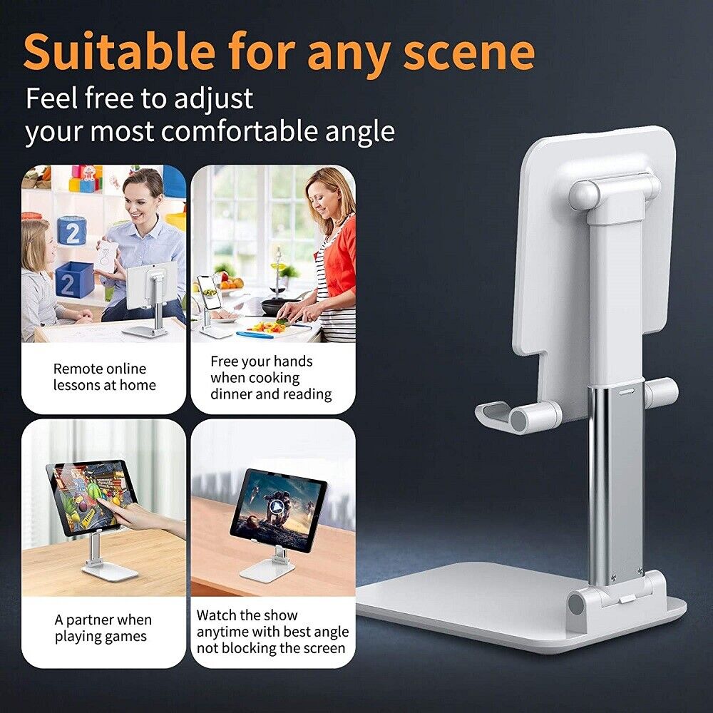 Buy Cell Phone Stand Desktop Holder Foldable Extend Tablet Stand global swanky 2