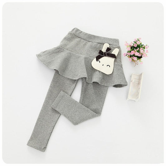Buy Children's Fake 2 Girls Leggings Cotton Lace Skirt Pants 
Global swanky 2