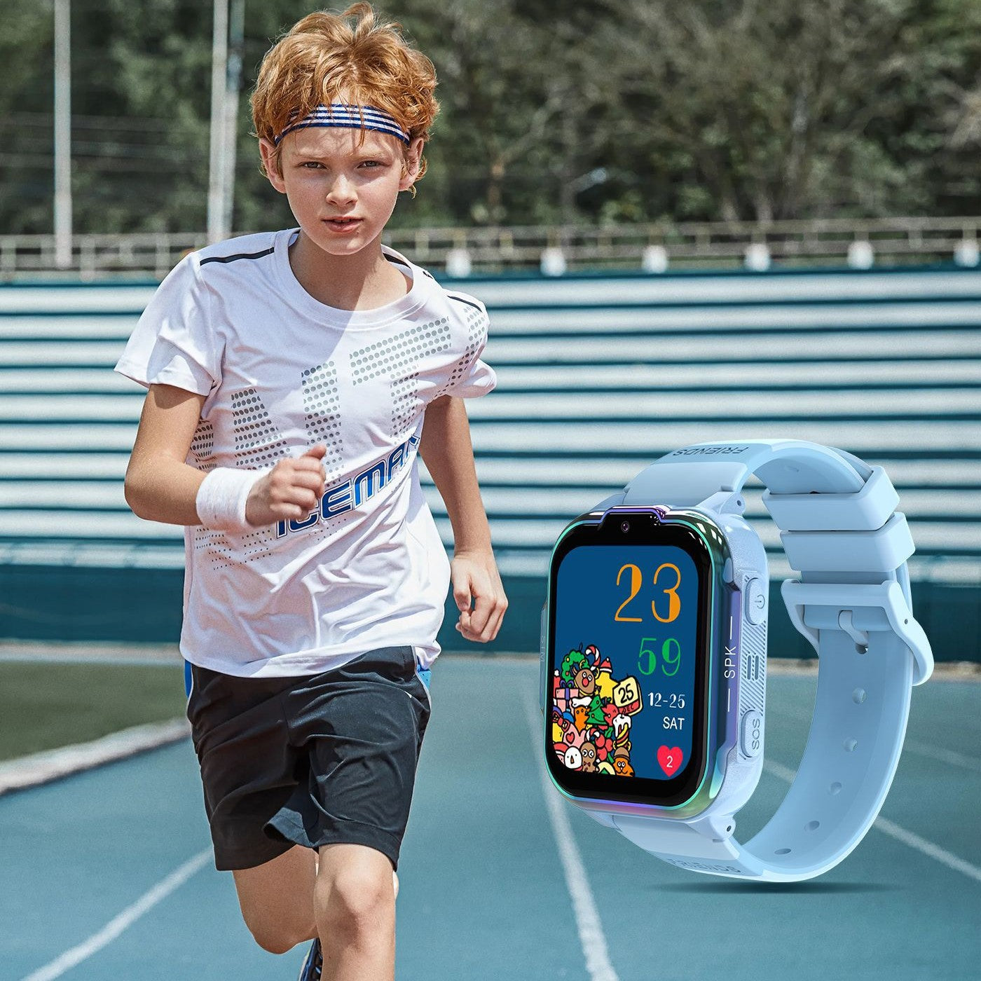 Buy Children’s Waterproof Smart Watch Phone with Fun Features global swanky 1