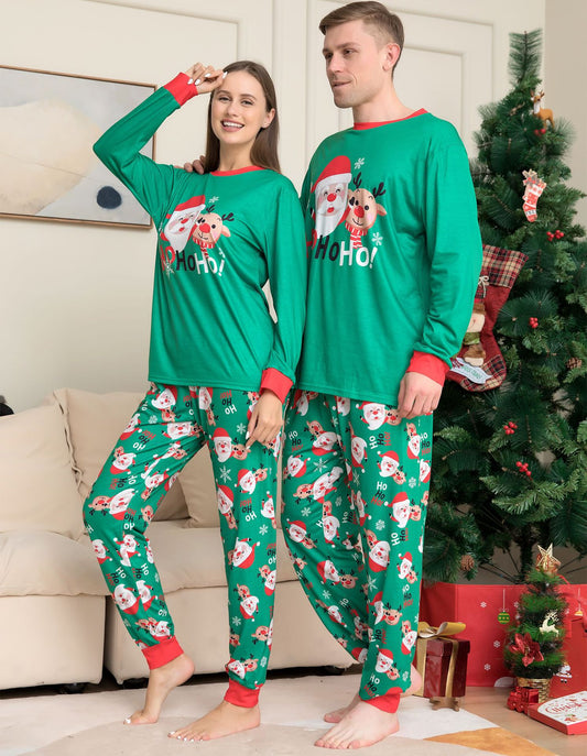 Buy Christmas Pajamas for Family – Matching Santa Claus PJs Set global swanky 3