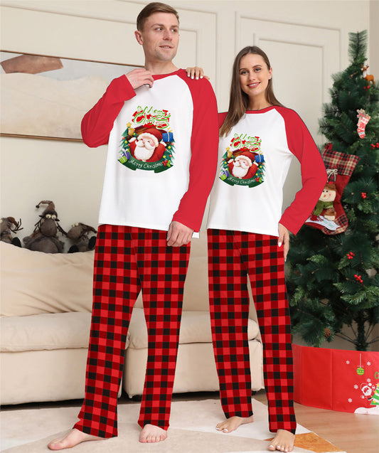 Buy Christmas Parent-Child Clothes – Matching Pajamas Set Family global swanky 3
